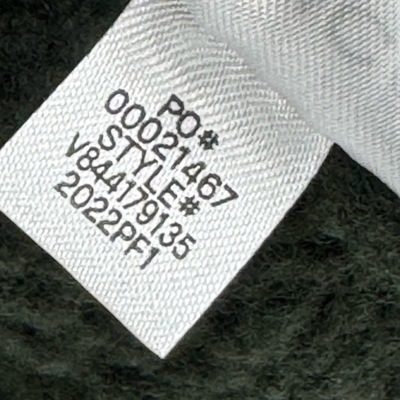 Vince Wool Blend Pullover Sweater Long Sleeve Mock Neck Hunter Green M NWOT - Picture 10 of 13